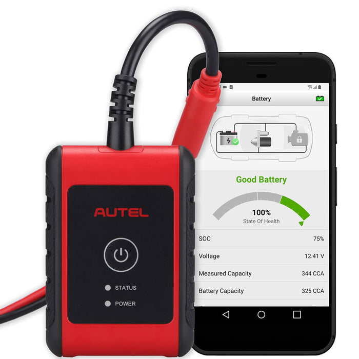 Autel MaxiBAS BT506 Autobatterietester | Adaptive Leitfähigkeit | Start-/Ladesystemtest | BMS-Initialisierung