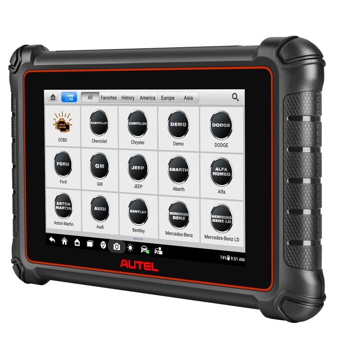 【2024 Neu】 Autel Maxipro MP900 Kit (MP900 + Box-Adapter) Diagnosescanner, Android 11 Multi-Brand-Vollsystem, 40+ Service, ECU-Codierung, mehrsprachig