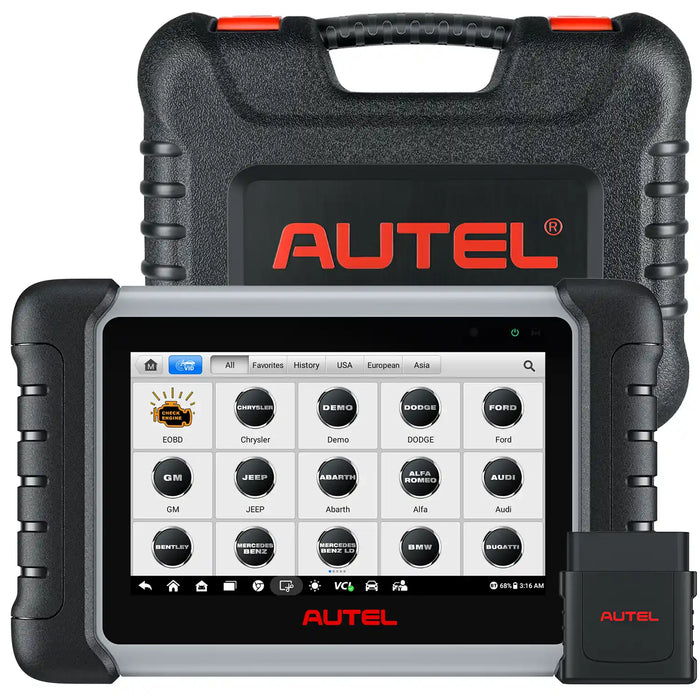 Autel MaxiCOM MK808BT Pro Diagnosescanner Bluetooth-Verbindung |bidirektionale Steuerung | Alle Systemdiagnose | 37+ Dienste |Mehrsprachig