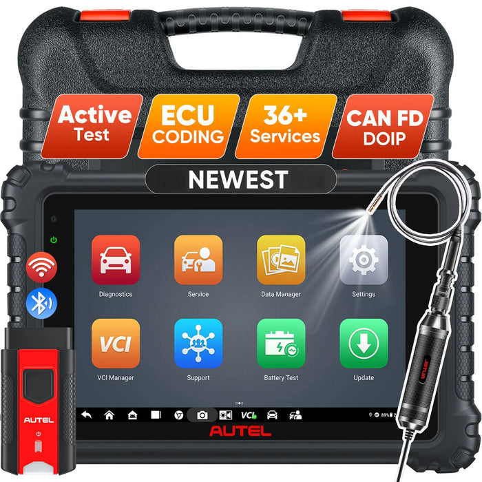 Autel MaxiCOM MK906S Pro | Erweiterte ECU-Codierung | Bidirektionale Steuerung | 36+ Services | All Systems Diagnosis | Multi-Language