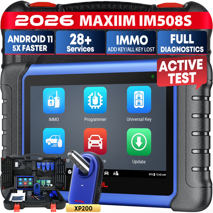 Autel MaxiIM IM508S丨2-in-1 Schlüssel programmierer &Diagnosetool | With XP200 | Autoschlüssel hinzufügen | Alle Schlüssel verloren | 28+ Services
