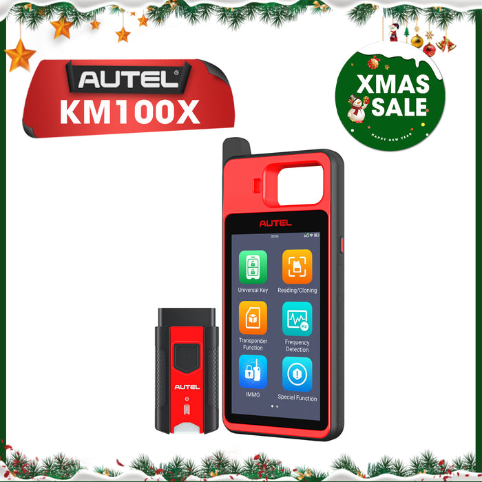 Autel MaxiIM KM100X Universal Key Fob Programmer Immobilizer Tool für die Transponder- und Schlüsselerstellung und das IMMO-Lernen