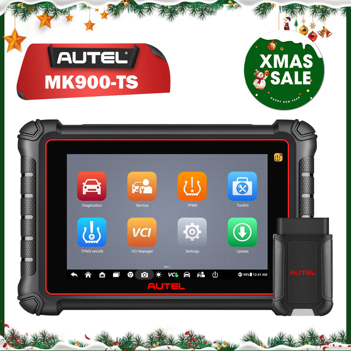 Autel Maxicom MK900TS丨Professioneller TPMS-Diagnosescanner丨TPMS-Neulernen/Ersetzen/Sensorprogrammierung丨Mehrmarken-Komplettsystem 40+Service丨Mehrsprachig