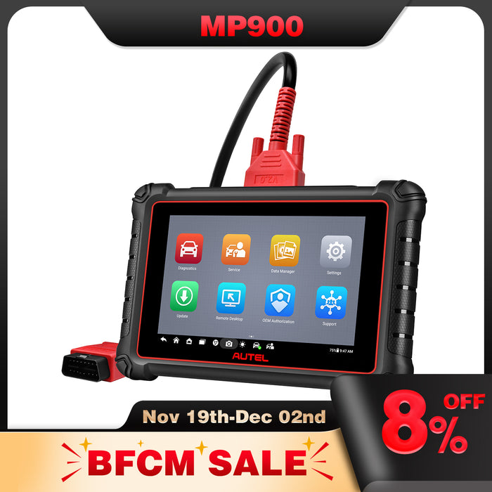 Autel Maxipro MP900丨Diagnose Scanner丨Android 11 Mehrmarken Alles System丨40+Reset Service丨ECU Codingest Aktivtest