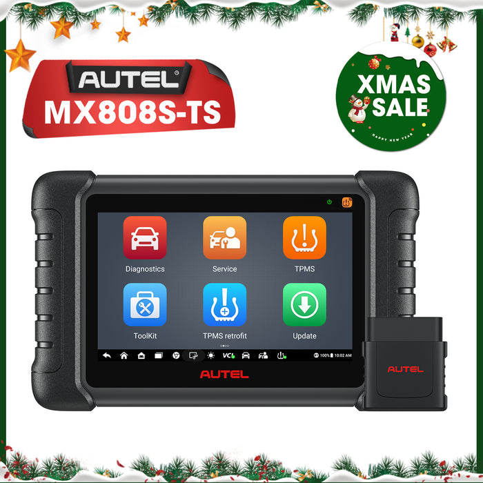 Autel MaxiCheck MX808S-TS | Vollständige TPMS-Funktion| Same as MK808S-TS/MK808Z-TS| Alle Systemdiagnose | 30+Dienste zurücksetzen