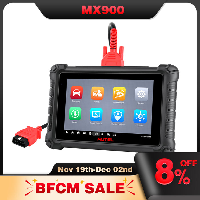 Autel MaxiCheck MX900丨Diagnose scanner/Gleich wie MK900/Bidirektionale Steuerung/Alle Systeme/40+ Reset Service/Multi-language