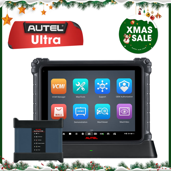 Autel MaxiSys Ultra | Neuestes Top Diagnose Scanner | J2534 ECU-Programmierung | 40+ Service | 5-in-1-VCMI-Modul | Aktiver Test | Upgrade von MS909/MS919