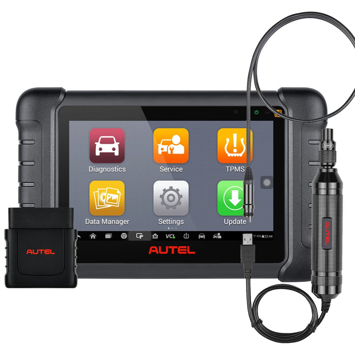 Autel MaxiCheck MX808TS | Complete TPMS Sensor Programming | OE-Level All Systems Diagnosis | 30+ Special Reset Services | Only English